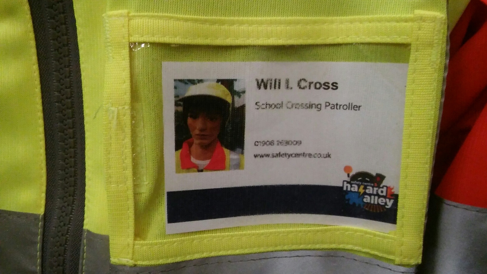 Will I Cross Name Badge